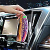 Автомобільний автоматичний тримач з бездротовою зарядкою QI на панель, повітряпровід HOCO S14 Чорний, фото 6