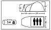 Палатка туристична нова Acamper Monsun 3, фото 2