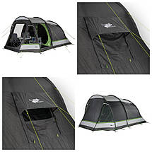 Намет чотиримісний High Peak Meran 4.0 Light Grey/Dark Grey/Green (11806), фото 2