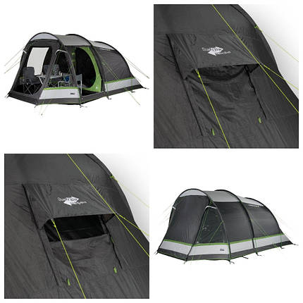 Намет пʼятимісний High Peak Meran 5.0 Light Grey/Dark Grey/Green (11808), фото 3