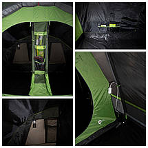 Намет п'ятимісний High Peak Brixen 5.0 Light Grey/Dark Grey/Green (11816), фото 4