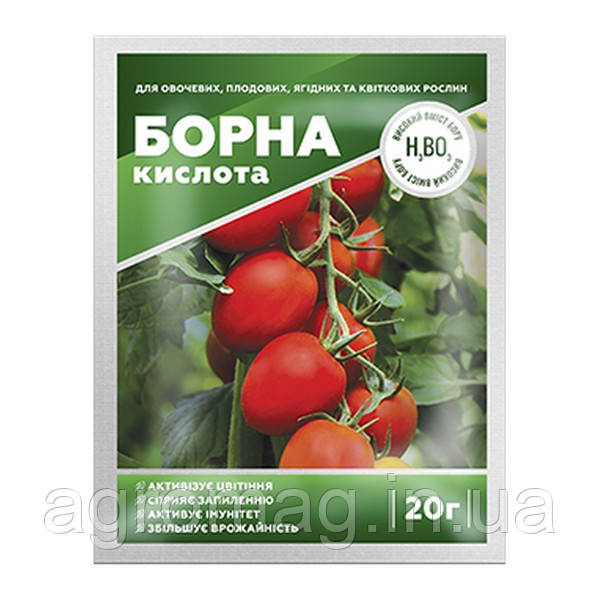 Борная кислота 20г - фото 1 - id-p799494128