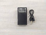 USB зарядний пристрій для акумулятора Canon LP-E8, фото 4