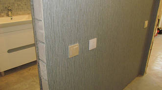 Поклейка шпалер