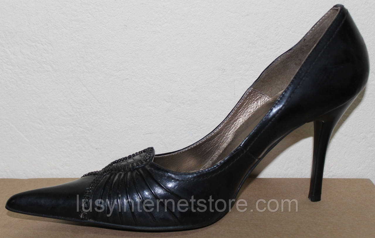 Туфли женские на каблучке модель Т1К8 - фото 3 - id-p329387913