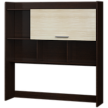 Надбудова для столу Школьник 3, 4, 5 з ламінованої ДСП Еверест Венге темний + Дуб молочний