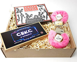 Гра для дорослих подарунковий набір "Супер солодка парочка" - бокс для закоханих на День Валентина, любимому