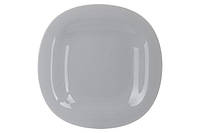 Тарелка обеденная квадратная Luminarc Carine Granit 270 мм Цвет серый 6611n