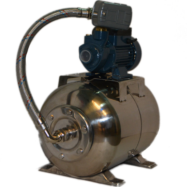 Насосна станція на базі насоса QB60/PKM60 HWD (EuroDelta) на баку 24л нержавійка (гарантія 2 роки), фото 1