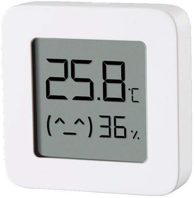 Датчик температуры и влажности Xiaomi MiJia Temperature & Humidity Electronic Monitor 2 LYWSD03MMC - фото 1 - id-p1341340155