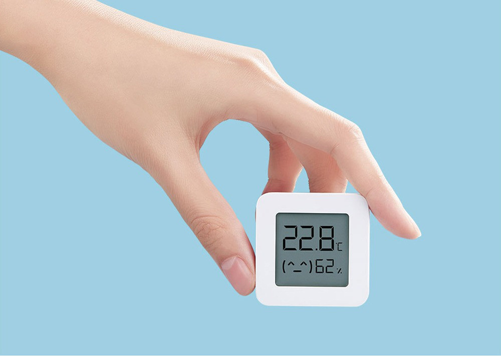 Датчик температуры и влажности Xiaomi MiJia Temperature & Humidity Electronic Monitor 2 LYWSD03MMC - фото 4 - id-p1341340155