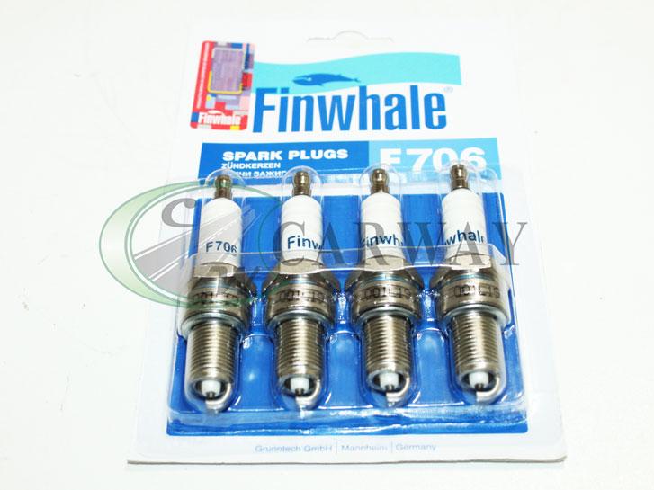 Свічки запалювання Волга, Газель (ЗМЗ-406) 406-3707000 Finwhale