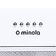 Кухонна витяжка Minola HBI 5222 WH 700 LED, біла вбудована в шафу витяжка для кухні шириною 52 см, фото 7