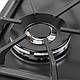 Газова варильна поверхня для кухні WEILOR GM W 634 BL, чорна емальована на 4 конфорки, газ-контроль, фото 5