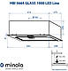 Чорна скляна вбудована в шафу кухонна витяжка Minola HBI 5664 BL GLASS 1000 LED Line, шириною 52 см, фото 9