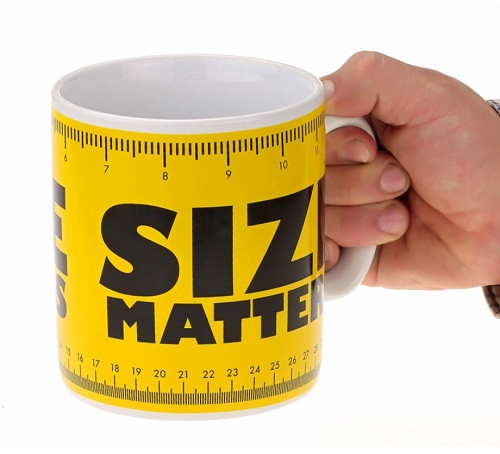 Кухоль — гігант "Size matters"