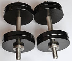 Гантелі набірні 2 по 18 кг Гантелі, гирі, штанги та диски металеві з порошковим фарбуванням