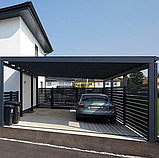Європейський стильний навіс для автомобіля з плоским дахом, фото 4
