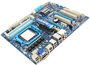 Материнская плата GIGABYTE GA-880GA-UD3H SocketAM3 (rev. 3.0)+ планка, фото 1