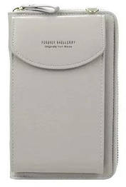 Гаманець-клатч Baellerry Forever N8591, сірий - оригінал