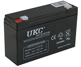 Акумулятор UKC Battery WST-12 6V 12A - оригінал