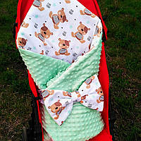 Конверт плед 2 в 1 на виписку