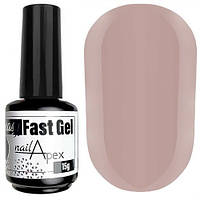 Nailapex Easy Fast Gel № 04 - жидкий гель (плотная пастель), 15 мл