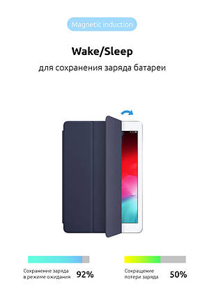 Чохол книжка TPU Armorstandart для iPad 10.2 2019 2020 Midnight/Blue (ARM56042), фото 3