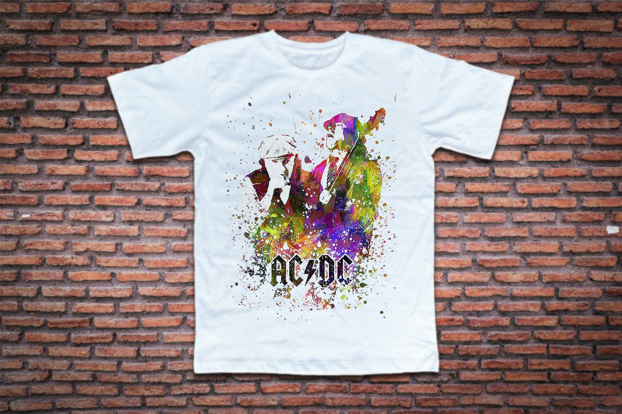 Футболка YOUstyle AC/DC 0600 L White, фото 1