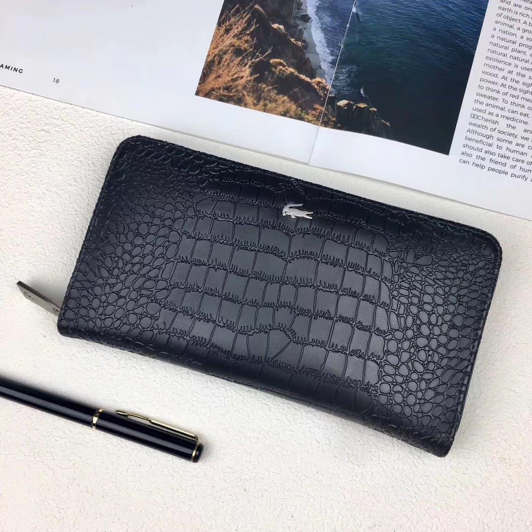 Чоловічий чорний Клатч Lacoste