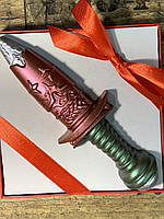 Шоколадный кинжал. Смешной подарок мужчине. Шоколадное оружие. Оригинальные мужские подарки.