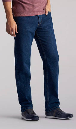 Джинси Lee Regular Fit jeans — DARK STONEWASH, фото 2