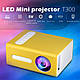 Led Projector T300 Міні проектор портативний мультимедійний, фото 3