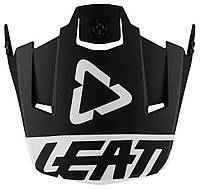 Козырек для мотошлема Leatt 3.5 черный/белый, One Size