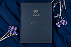 Шкіряний щоденник Classic  недатований, змінний блок, фото 9