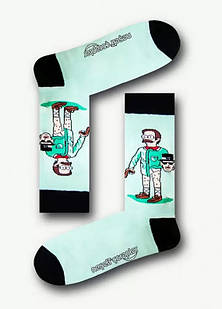 Шкарпетки Neseli Нед Хайзенберг світлі , One size (37-42)