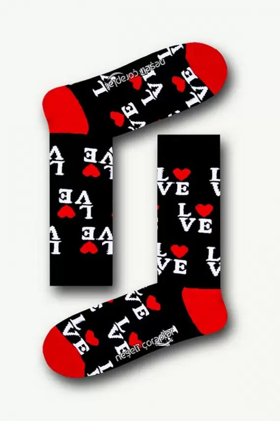 Шкарпетки Neseli LOVE , One size (37-42)