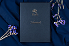 Шкіряний щоденник Woman`s classic  недатований, змінний блок, фото 10