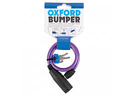 Протиугінний трос Oxford Bumper lock Cable 600мм x 6 мм, синій