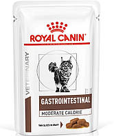 Royal Canin Gastrointestinal Moderate Calorie 12шт(Роял Канин Гастроинтестинал) влажный корм для кошек для ЖКТ