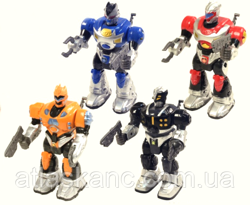 Іграшка Робот Armor Fighter 18 см, ходить, зі світлом і звуком 8040А1/А5, фото 1