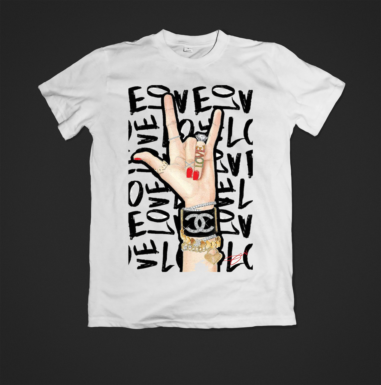 Футболка YOUstyle Fashion 0614 XL White
