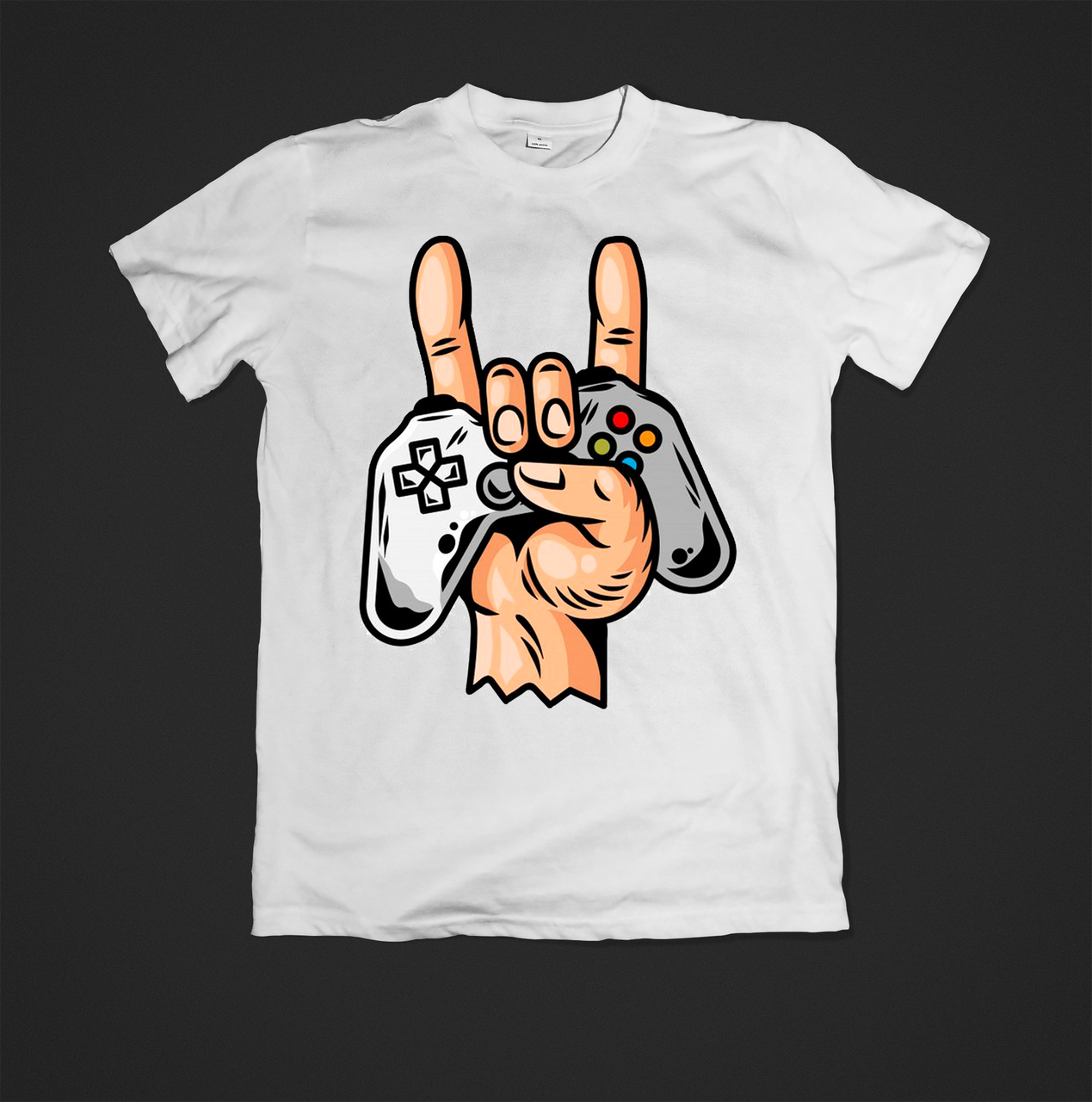 Футболка YOUstyle Gamer 0615 XS White, фото 1