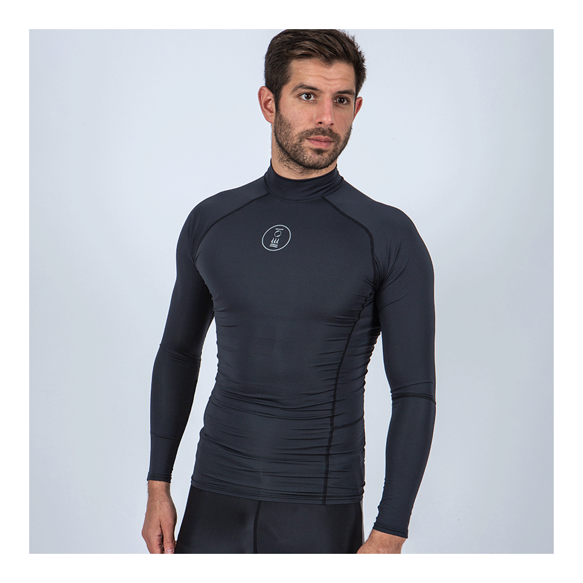 Рашгард Fourth Element Hydroskin Довгий Рукав Black, чоловік., фото 1