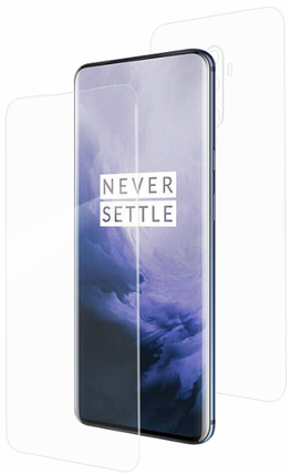 Гідрогелева захисна плівка на OnePlus 7T Pro на весь екран прозора, фото 2