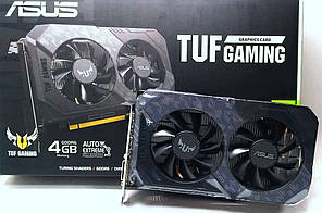 Відеокарта ASUS TUF Gaming GeForce GTX 1650 OC Edition 4GB GDDR6 (TUF-GTX1650-O4GD6-GAMING) Новая!