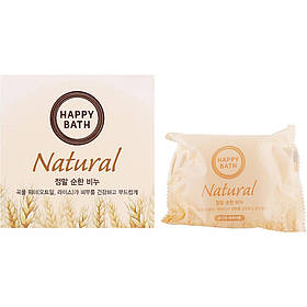 Мило на рисовій воді з вівсянкою Amore Pacific Happy Bath Natural Mild Soap Bar Rice Water 100 г