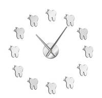Часы в стоматологическую клинику Зеркальный, 70 - 120 см