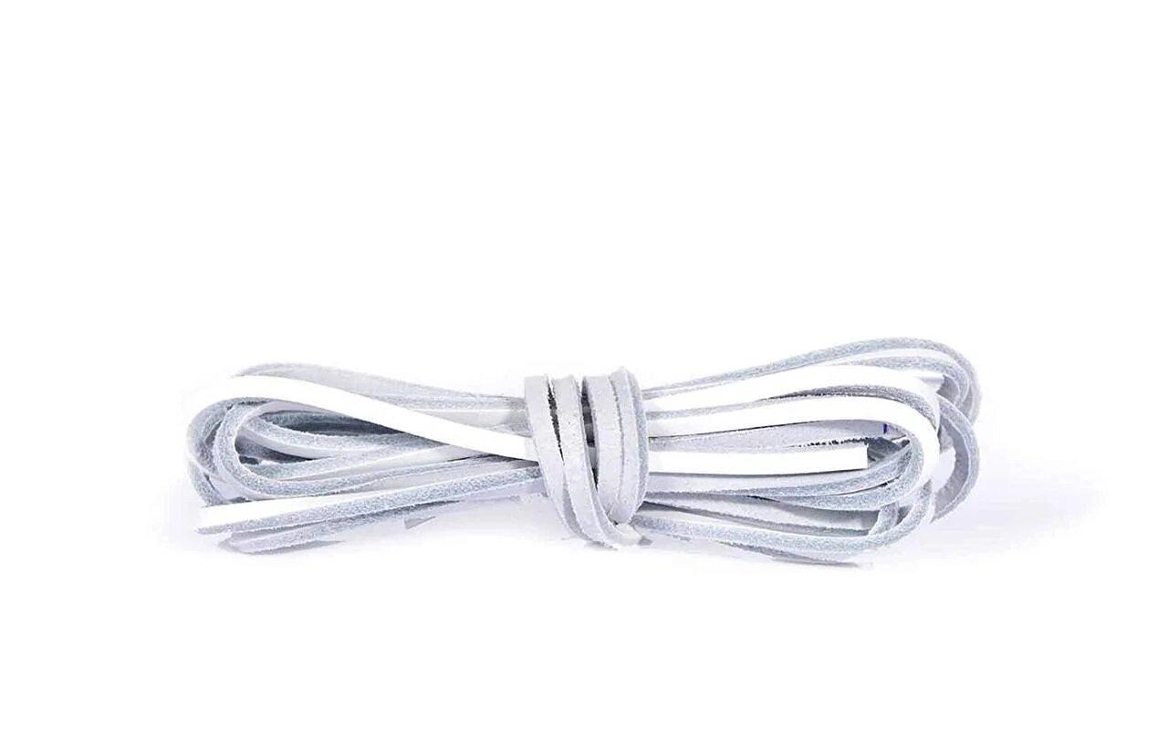 Шкіряні шнурки для взуття Kaps 120 см, кольори в асортименті, фото 1