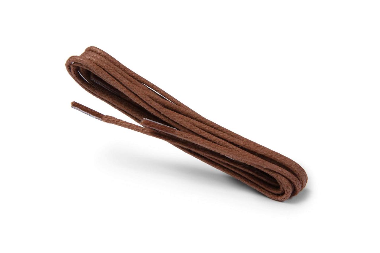 Шнурки для взуття Kaps вощені тонкі 120 см, кольори в асортименті, фото 1